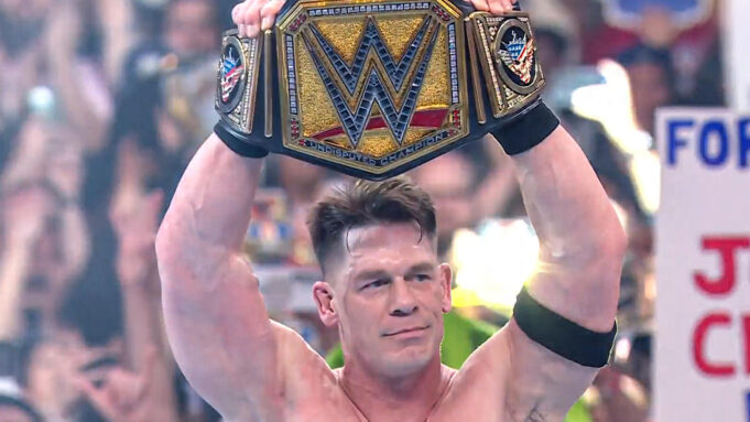 WrestleMania 41 John Cena def. Cody Rhodes - 17th world championship