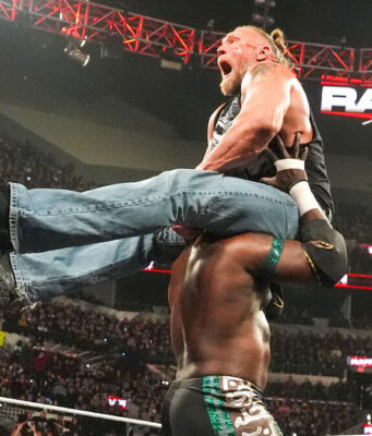 Oba Femi Destroys Brock Lesnar: The Beast’s WrestleMania 42 Challenge Answered! Oba Femi Destroys Brock Lesnar - WWE RAW